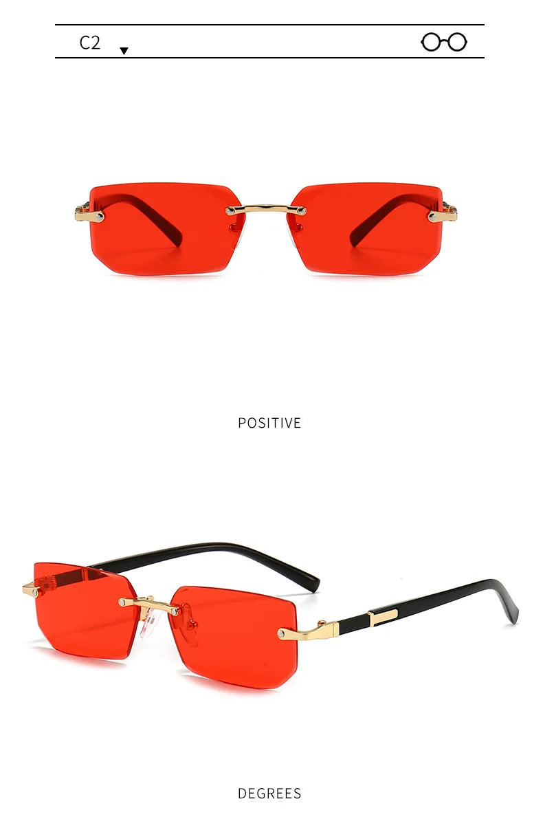 Rimless Sunglasses