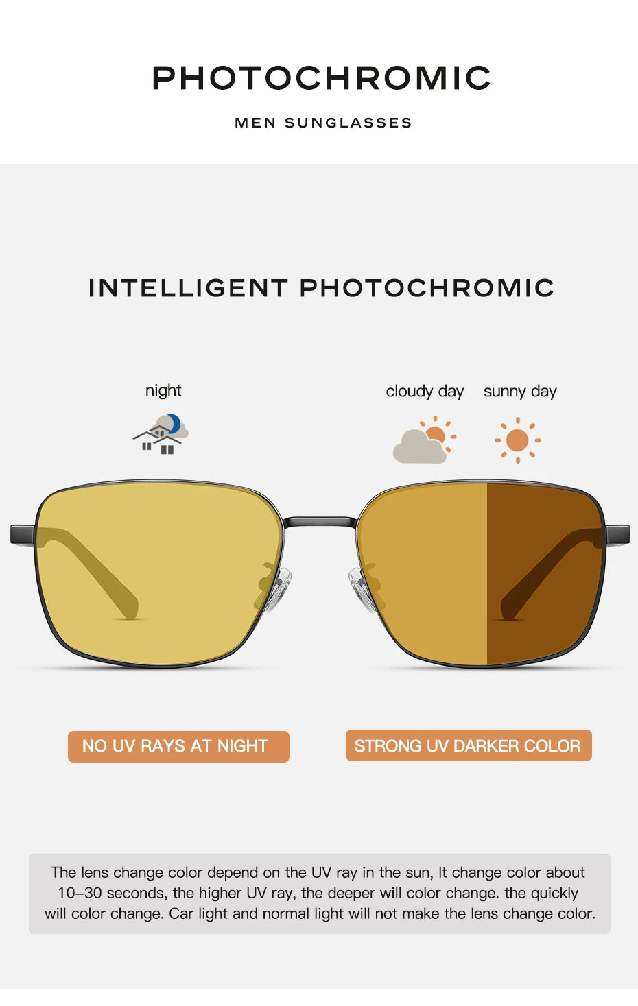 CAPONI Night Vision Sunglass