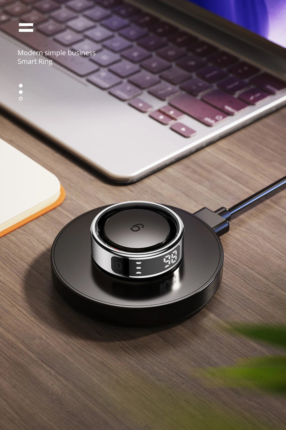 COLMI R12 Smart Ring with Display Screen and Touch