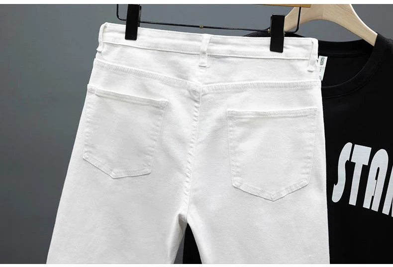 Straight Denim Shorts