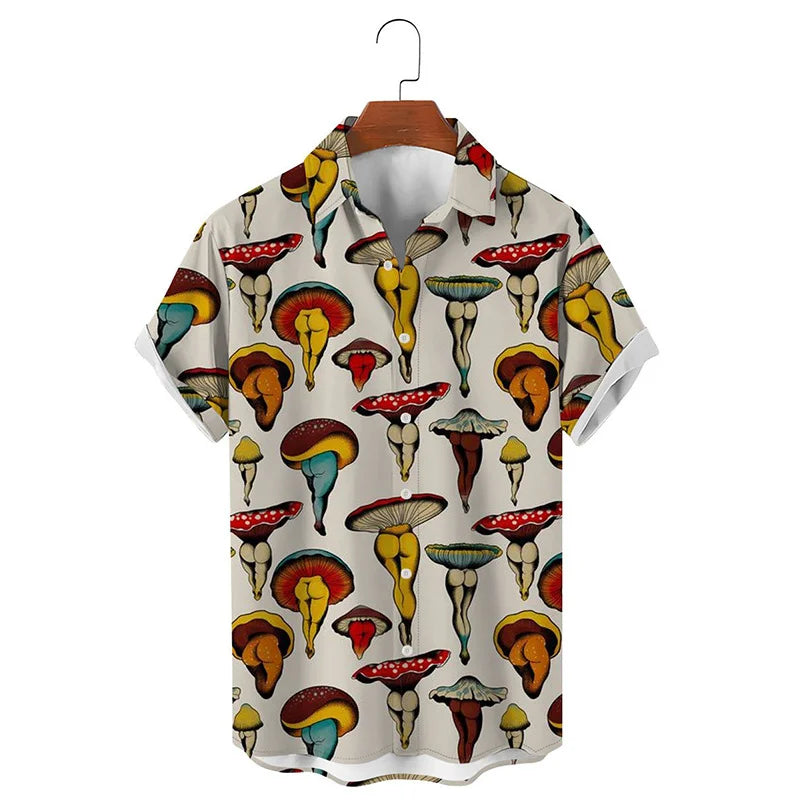 Harajuku Summer 3D Printed Shirts