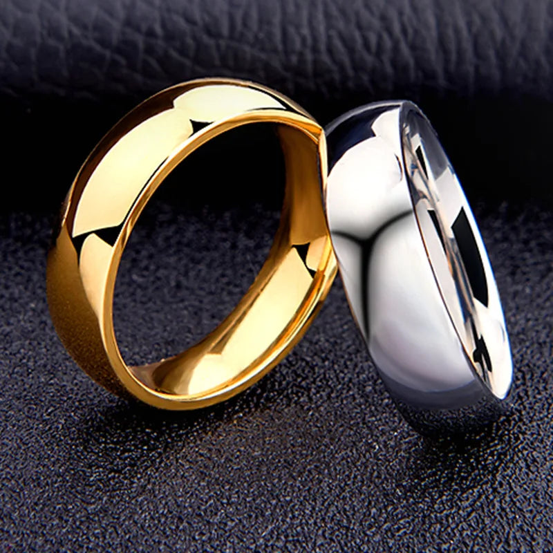High Polished Wedding Ring