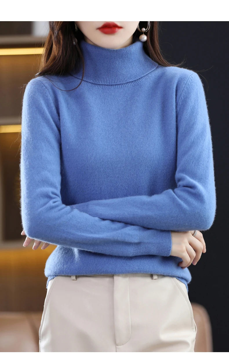Merino Wool Cashmere Sweater / Jumper