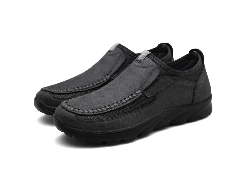 Handmade Retro Leisure Loafers Shoes
