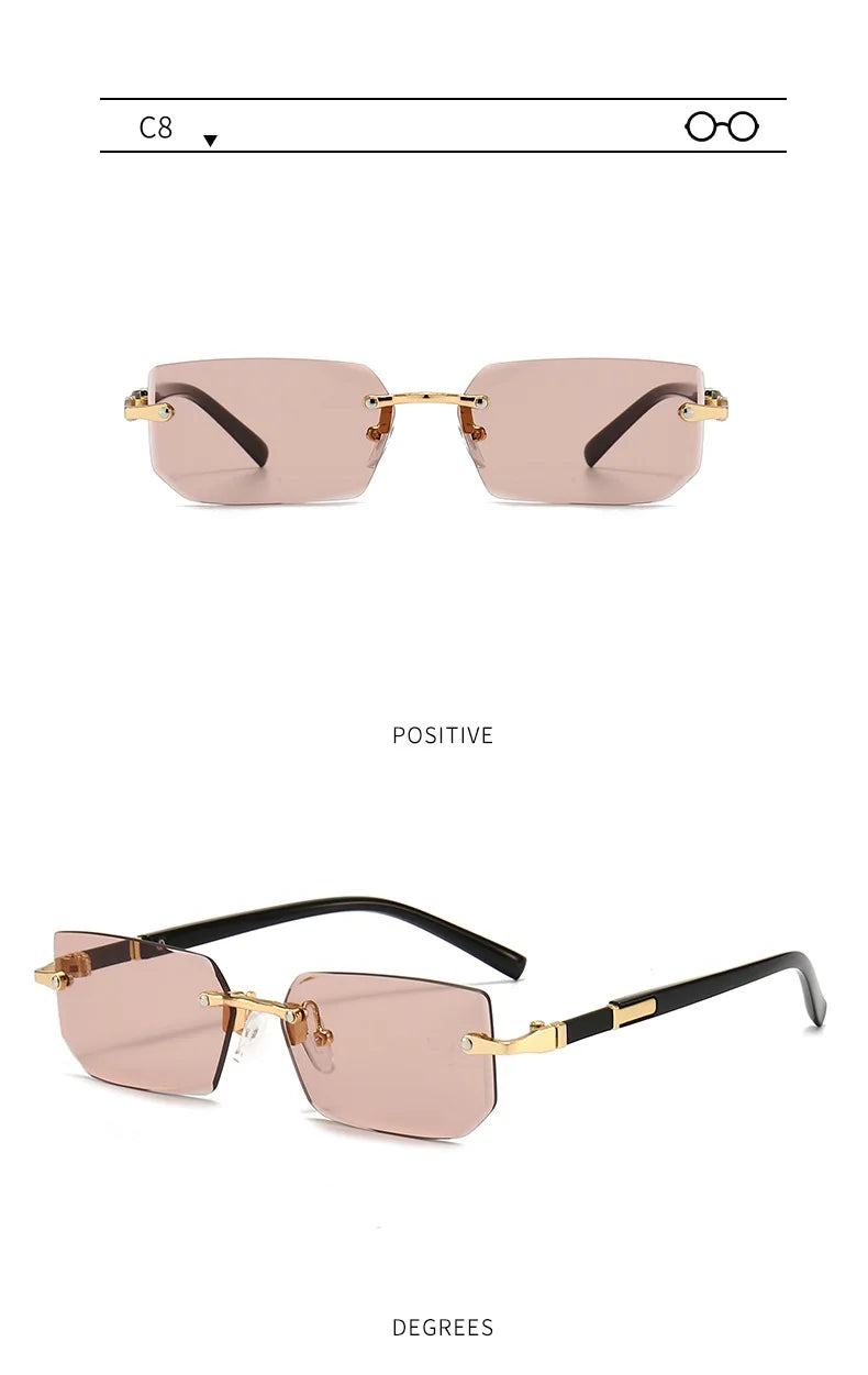 Rimless Sunglasses
