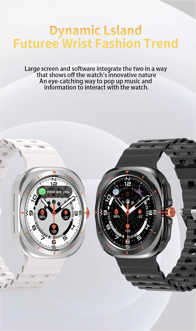 LAXASFIT Watch GT7 Ultra Smartwatch