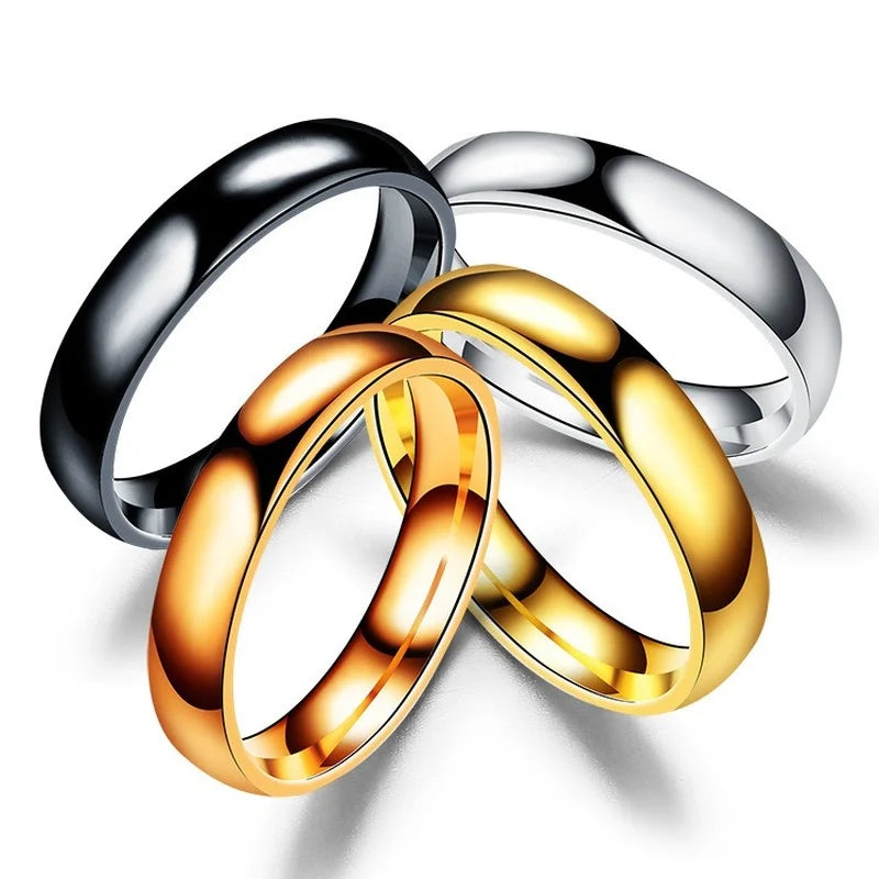 Titanium  Wedding Rings Stainless Steel