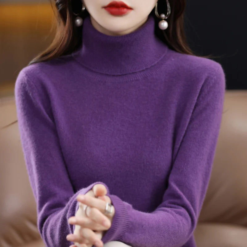 Merino Wool Cashmere Sweater / Jumper