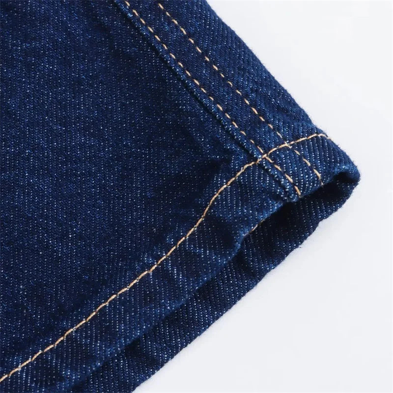 TRAF Blue Denim outfit