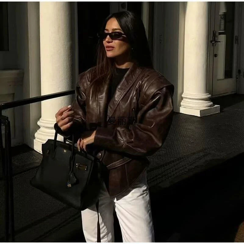 Faux Leather Jackets