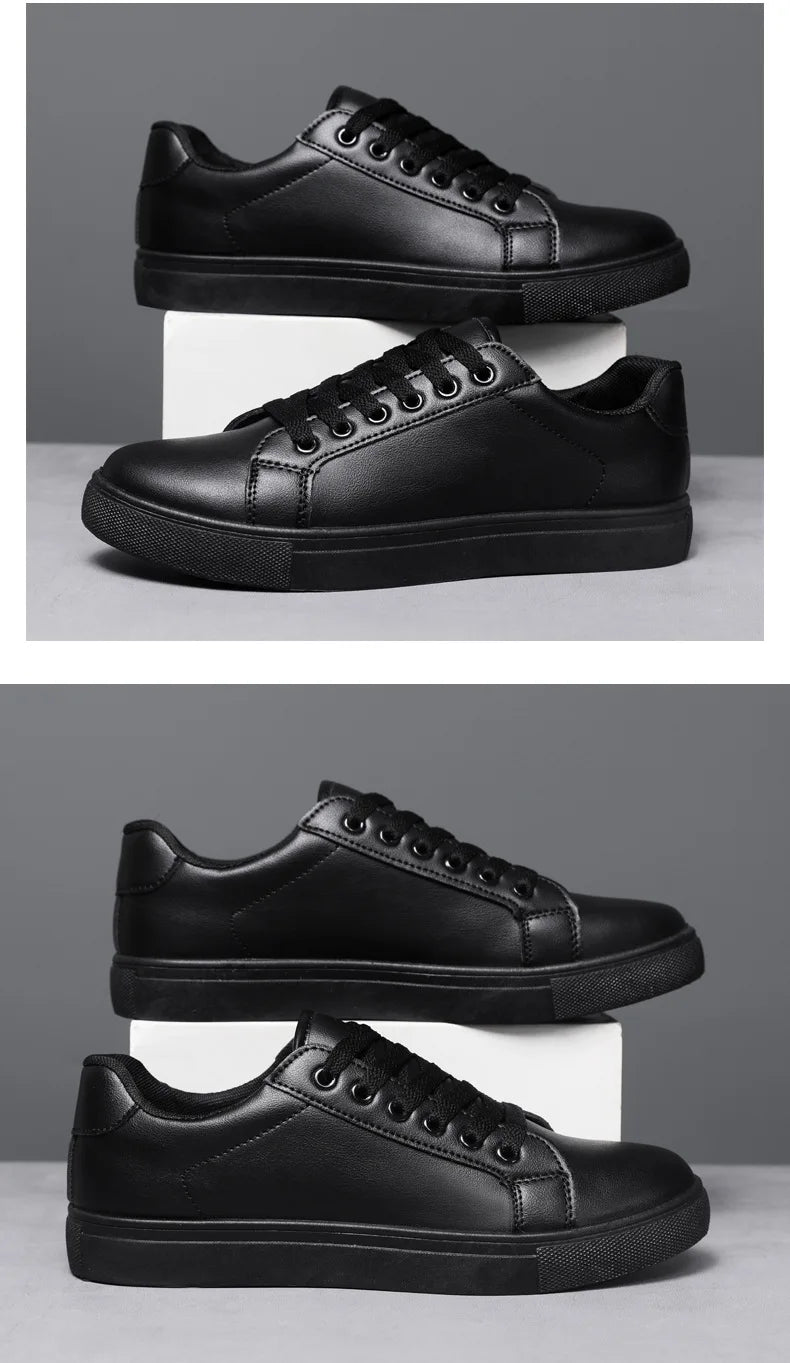White / Black Men Shoes