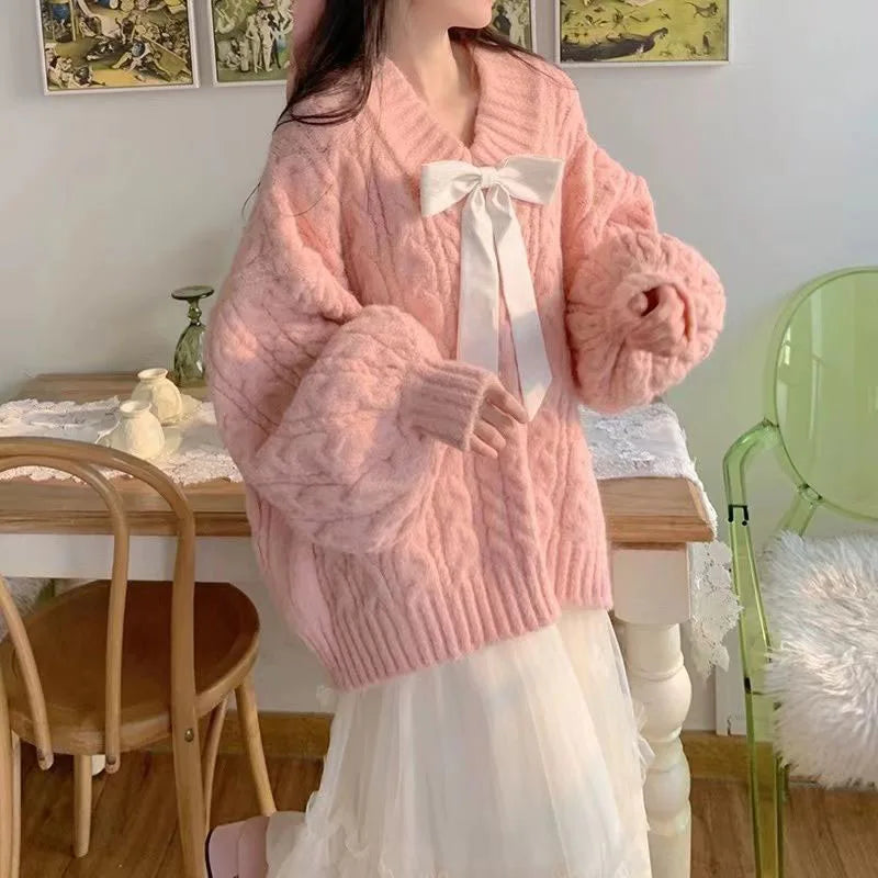 Sweater Harajuku  Knitted Pullovers