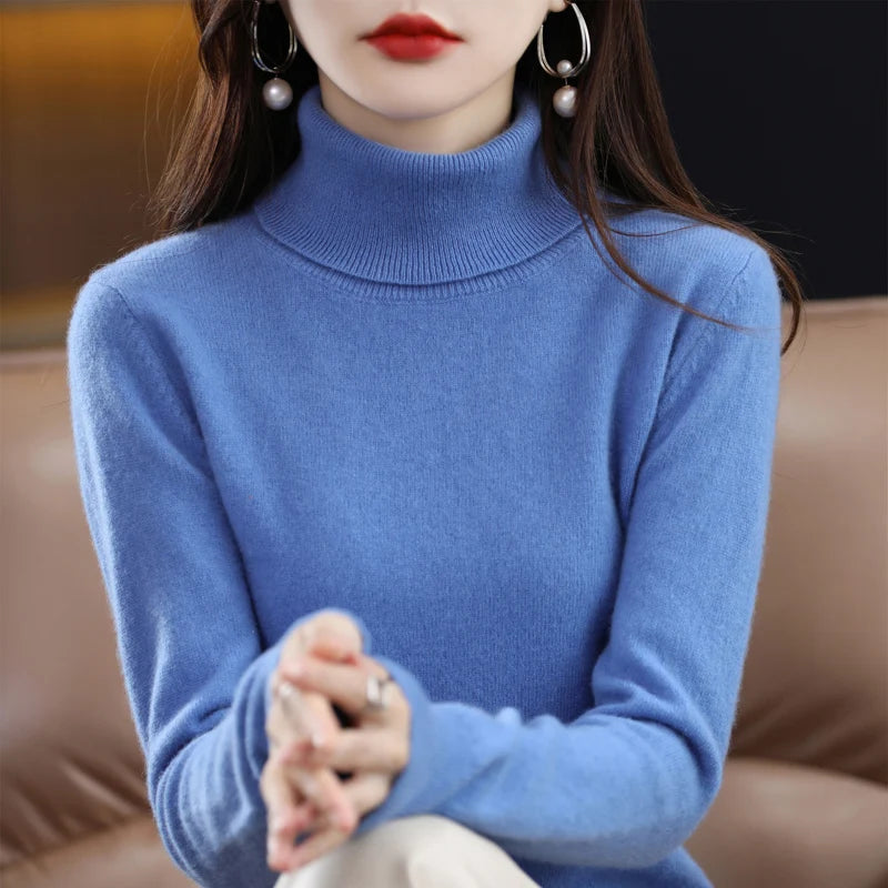 Merino Wool Cashmere Sweater / Jumper
