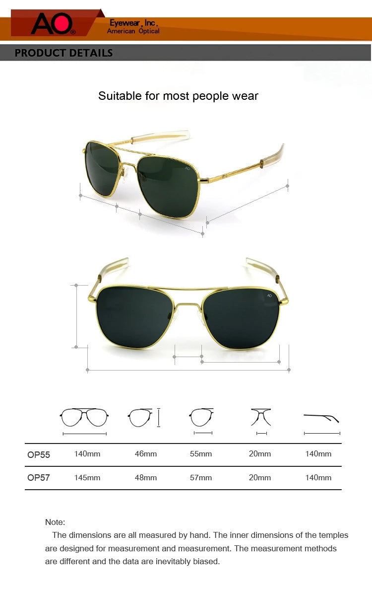 Pilot AO Sunglasses