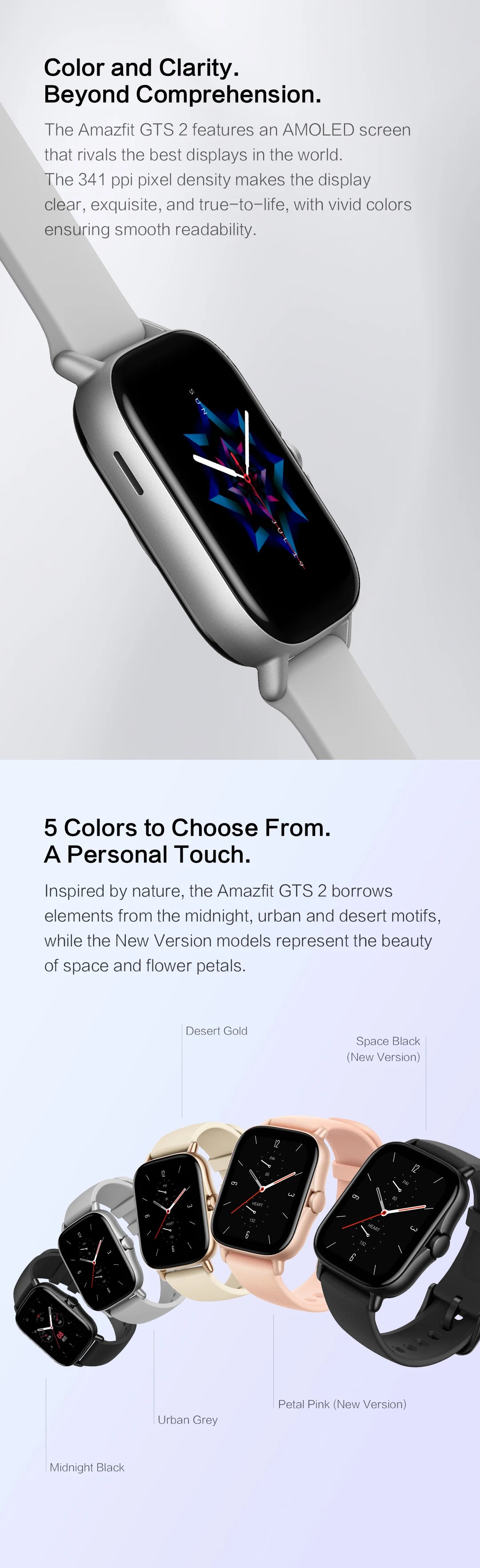 Amazfit GTS 2 Smartwatch