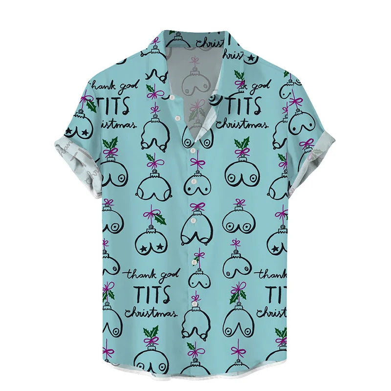 Harajuku Summer 3D Printed Shirts