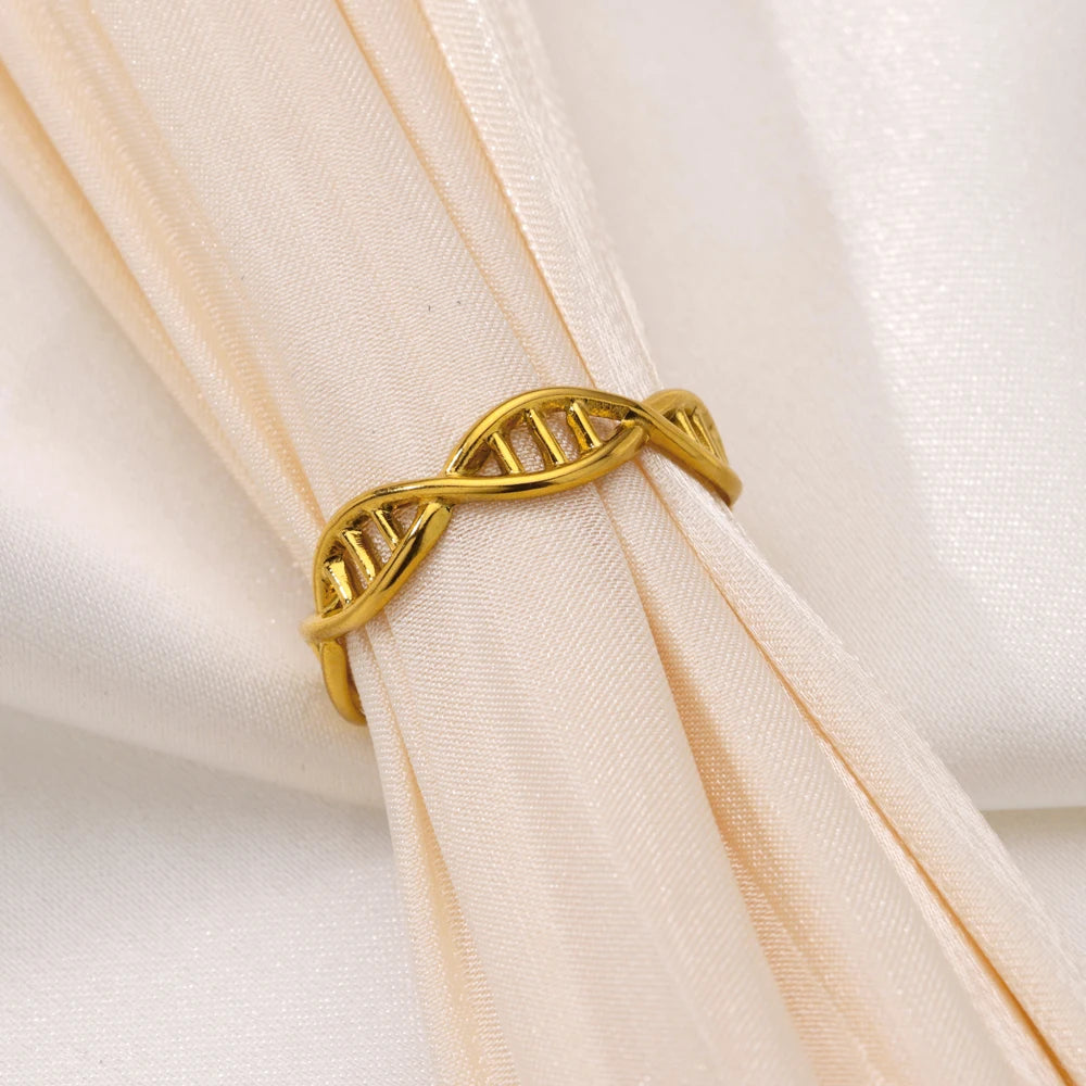 DNA Spiral Open Rings