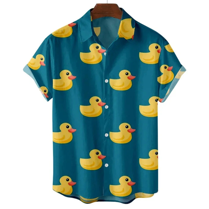 3D Animal Ducks Printing Shirts