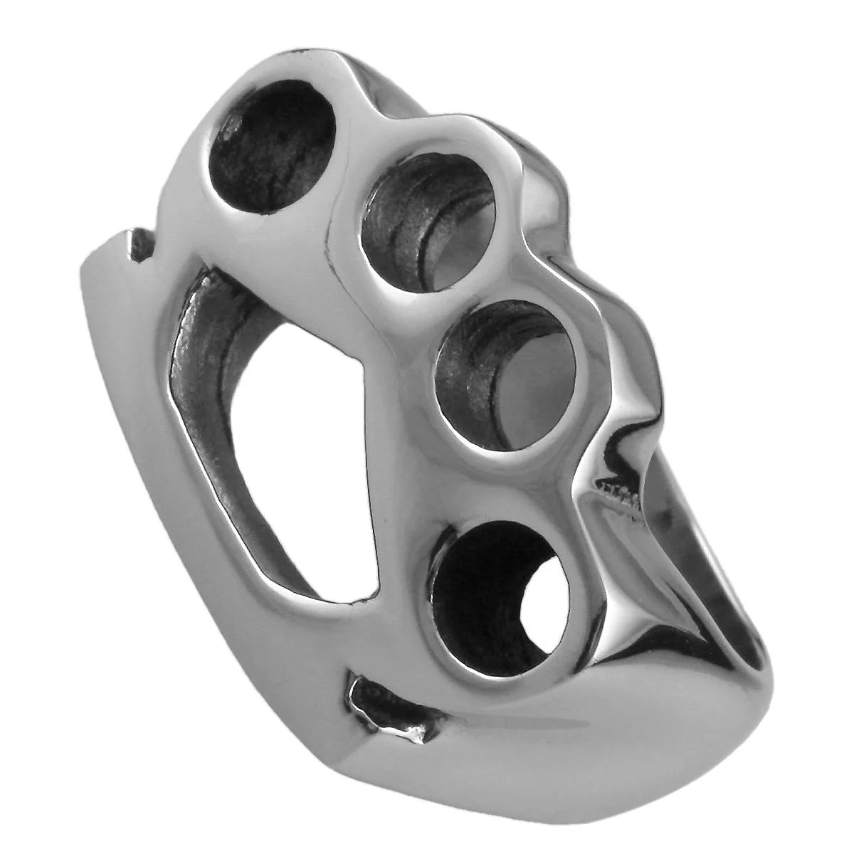 Stainless Steel Hollow Out Crown Pattern Ring