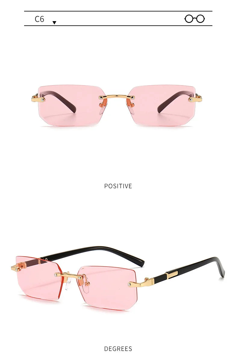 Rimless Sunglasses