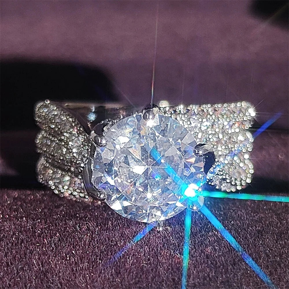 Cubic Zirconia Engagement Ring