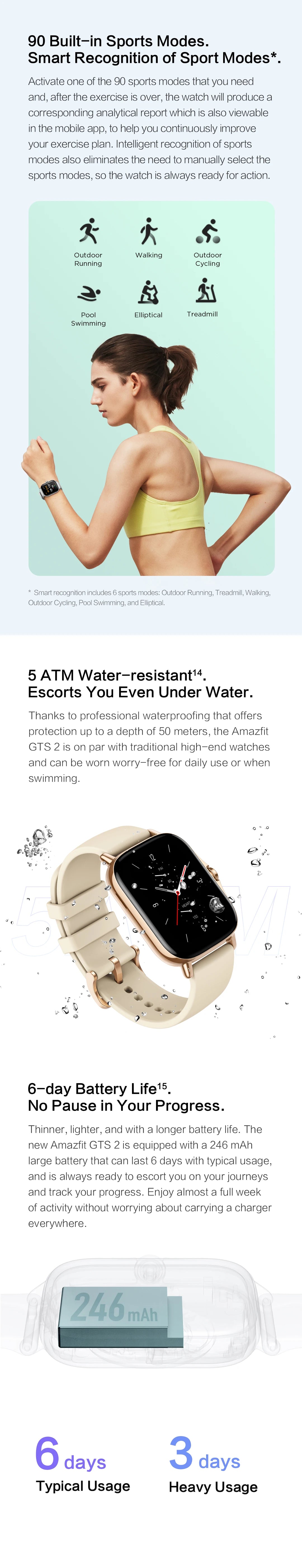 Amazfit GTS 2 Smartwatch