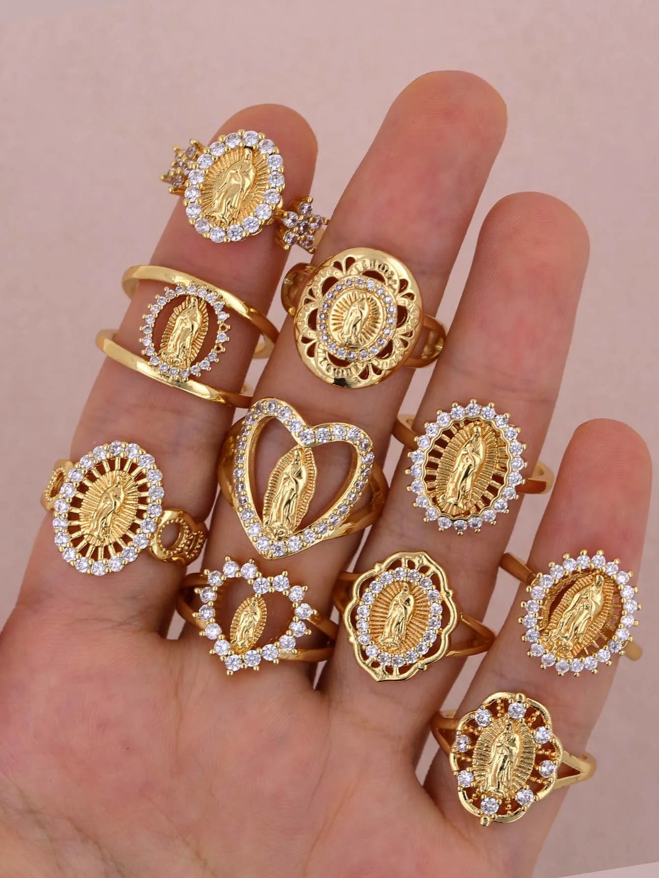 Virgin Mary Rings