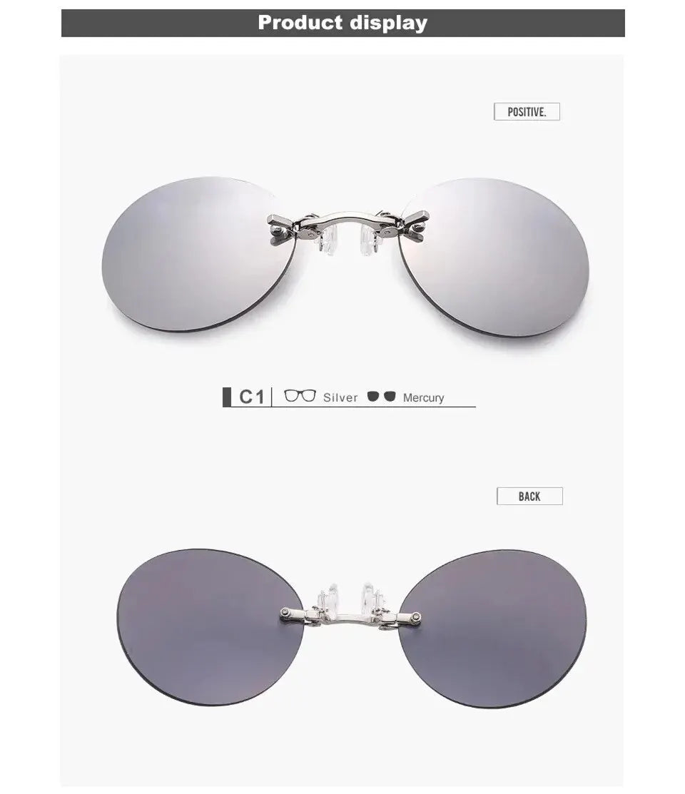 Clip On Nose Glasses  Matrix Morpheus Sunglasses