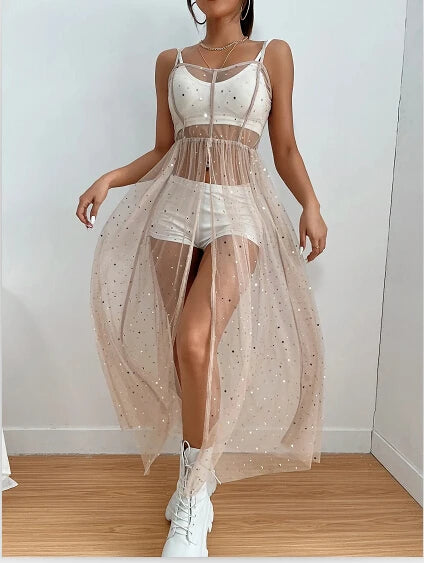 Cover Up Dress Mesh