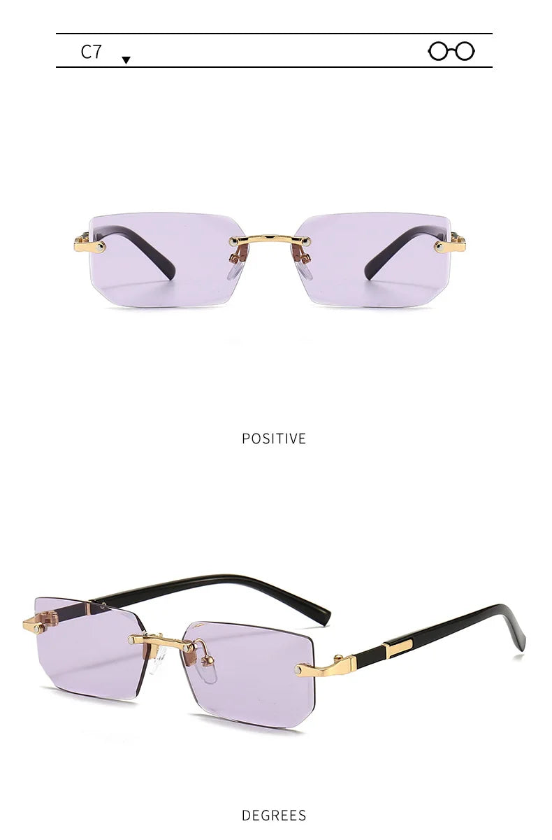 Rimless Sunglasses