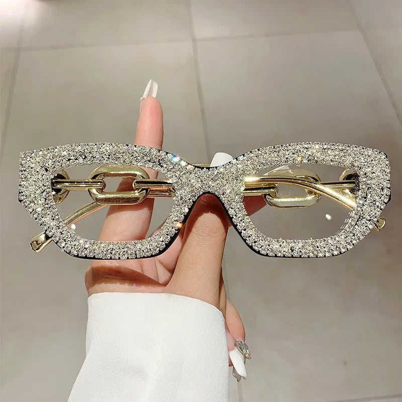 Luxury Diamond Rhinestone Sunglasses