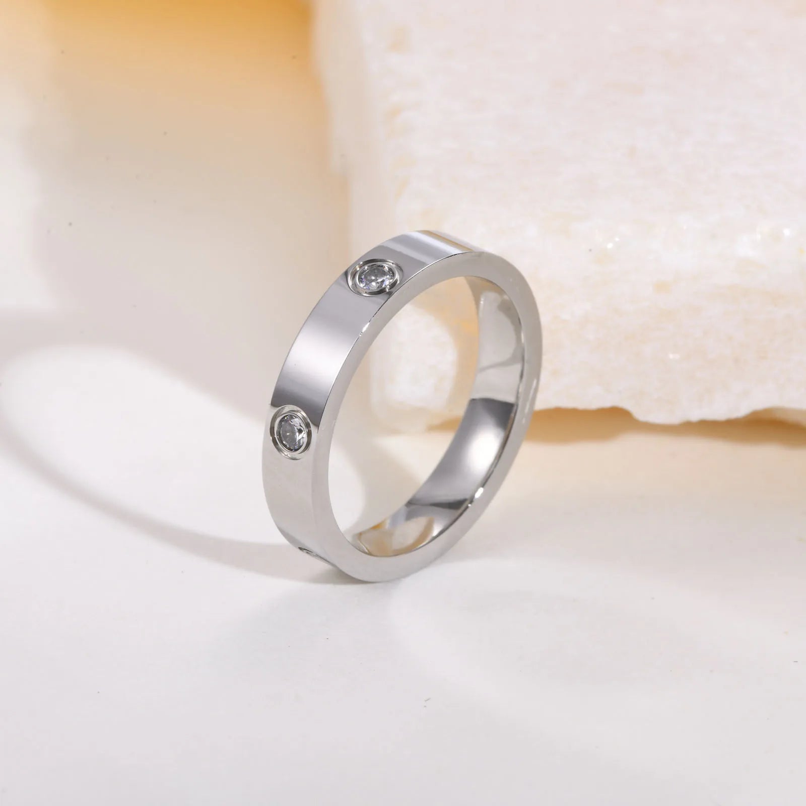 18k Gold Plated / Stainless Steel Wedding rings