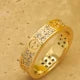 Zircon Classic Gold Color Ring