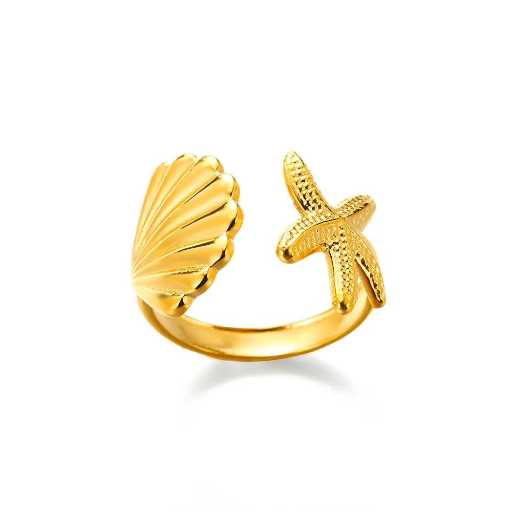 Gold Color Luxury Classic rings