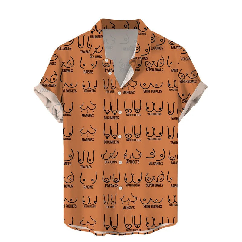 Harajuku 3D Printing Hentai Styles Shirts