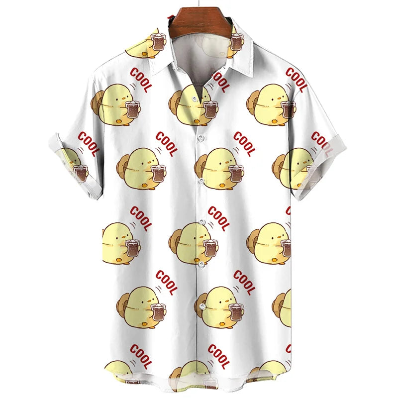3D Animal Ducks Printing Shirts