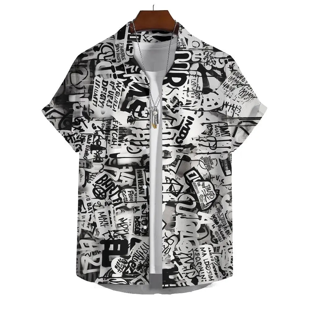 Hawaiian Shirt Short-Sleeved Shirt