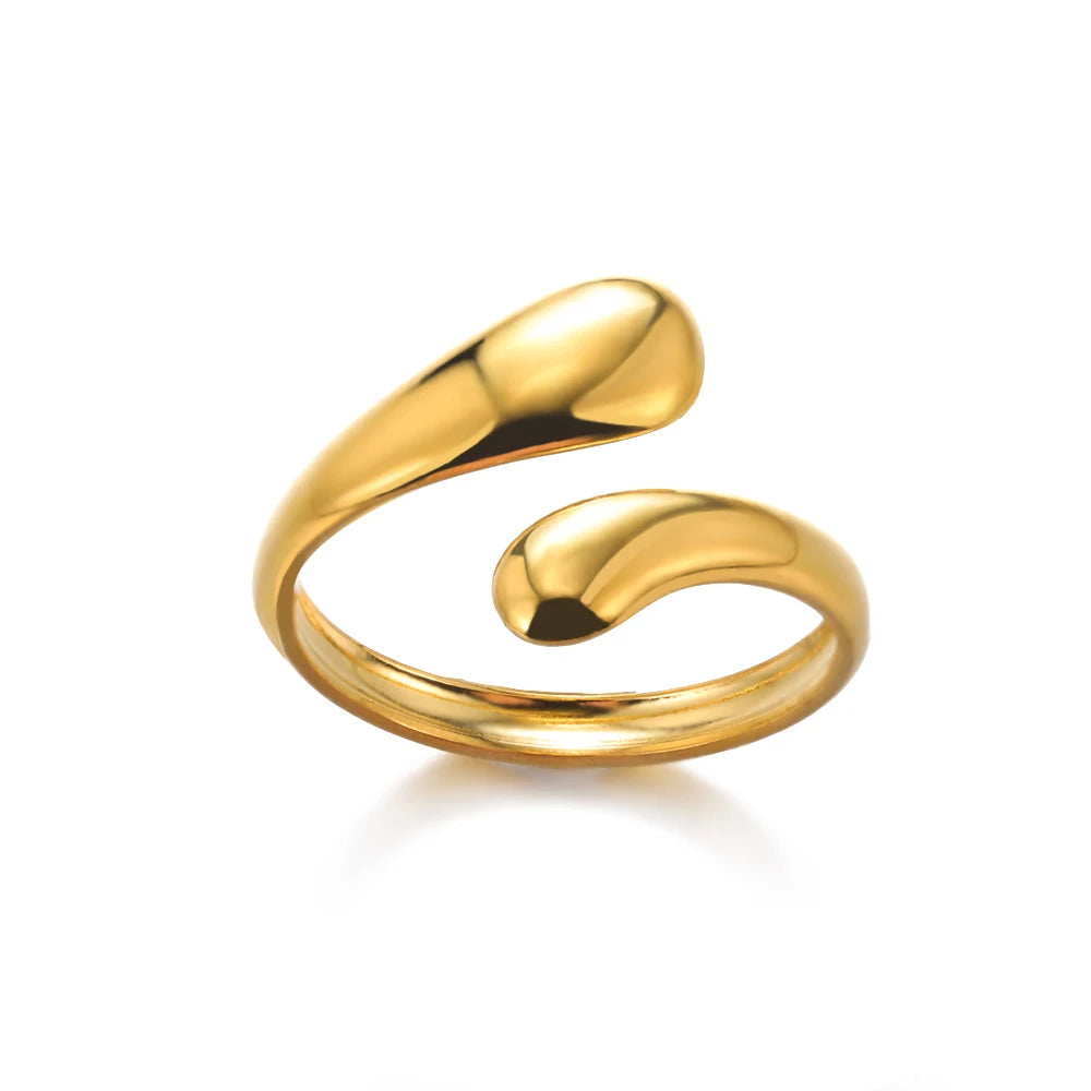 Gold Color Luxury Classic rings