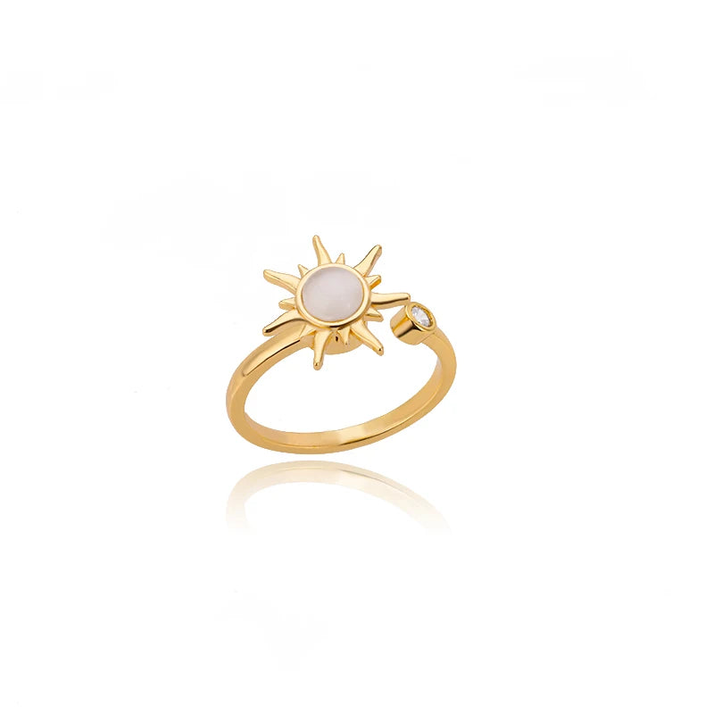 Gold Color Luxury Classic rings