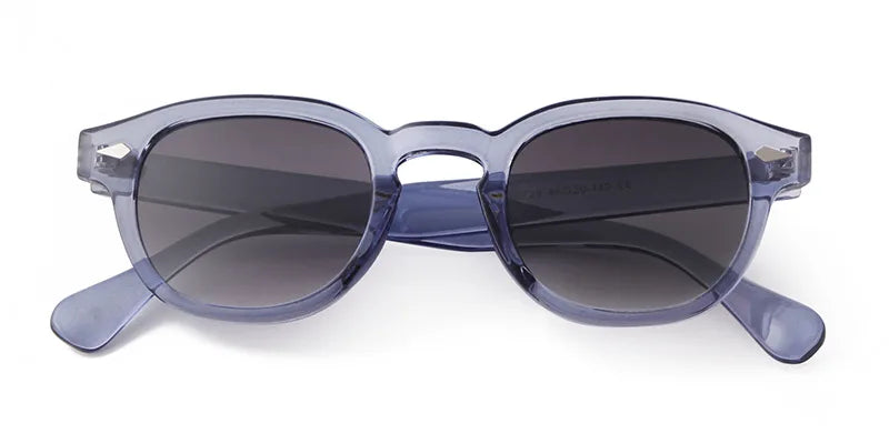Vintage Fashion Shell Round Sunglasses