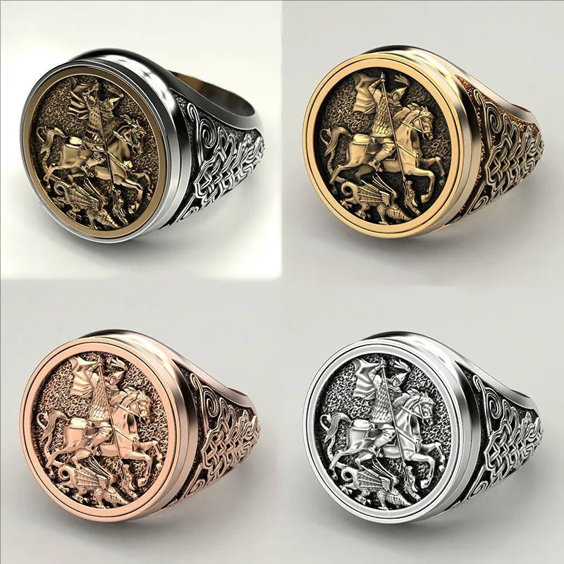 Horse Riding Vintage Ring