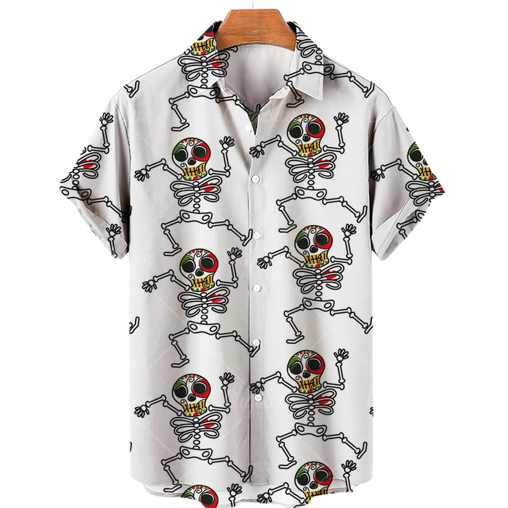 Skull 3D Printed Shirt Various Designs