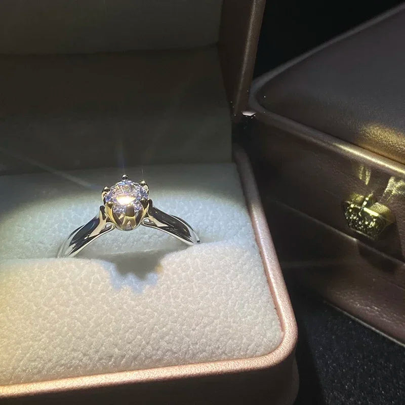 18K Gold Plated Engagement Ring