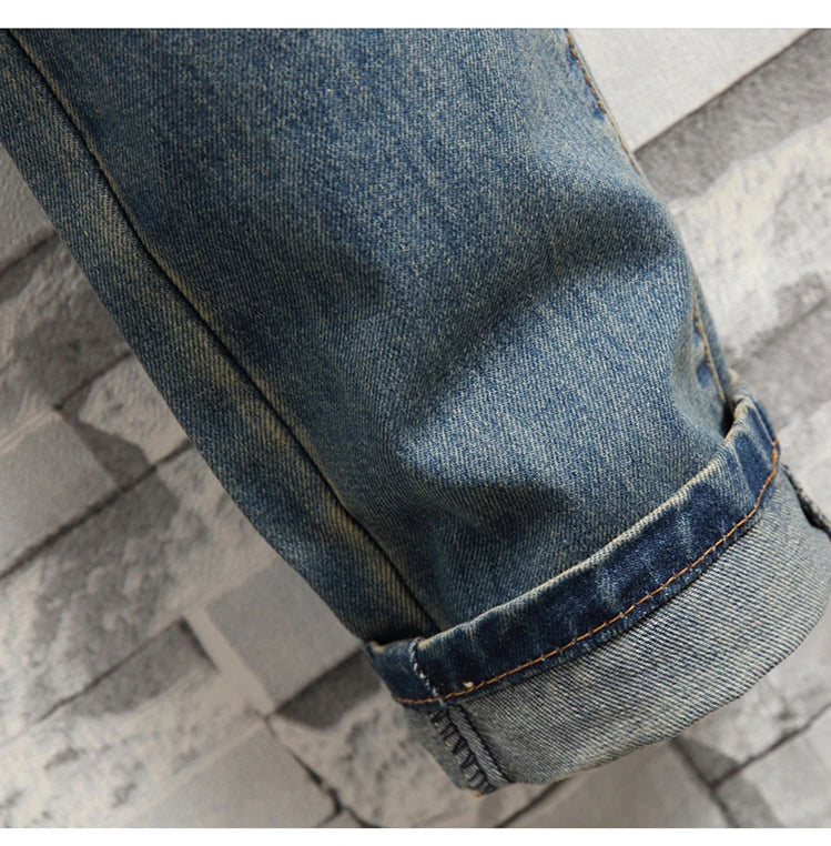 Distressed Ripped Jeans