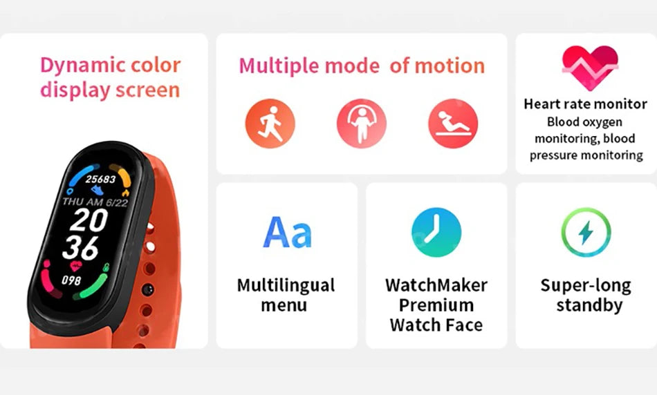 M6 Smart Watch