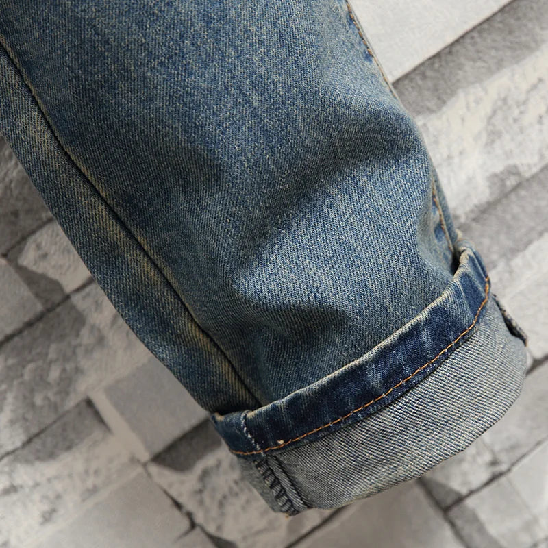 Distressed Ripped Jeans