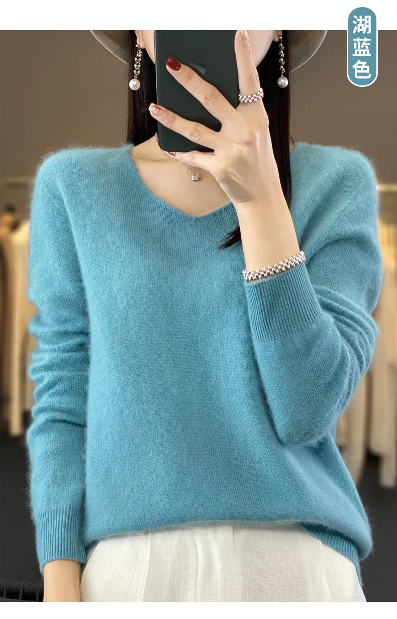 100% pure wool cashmere sweater