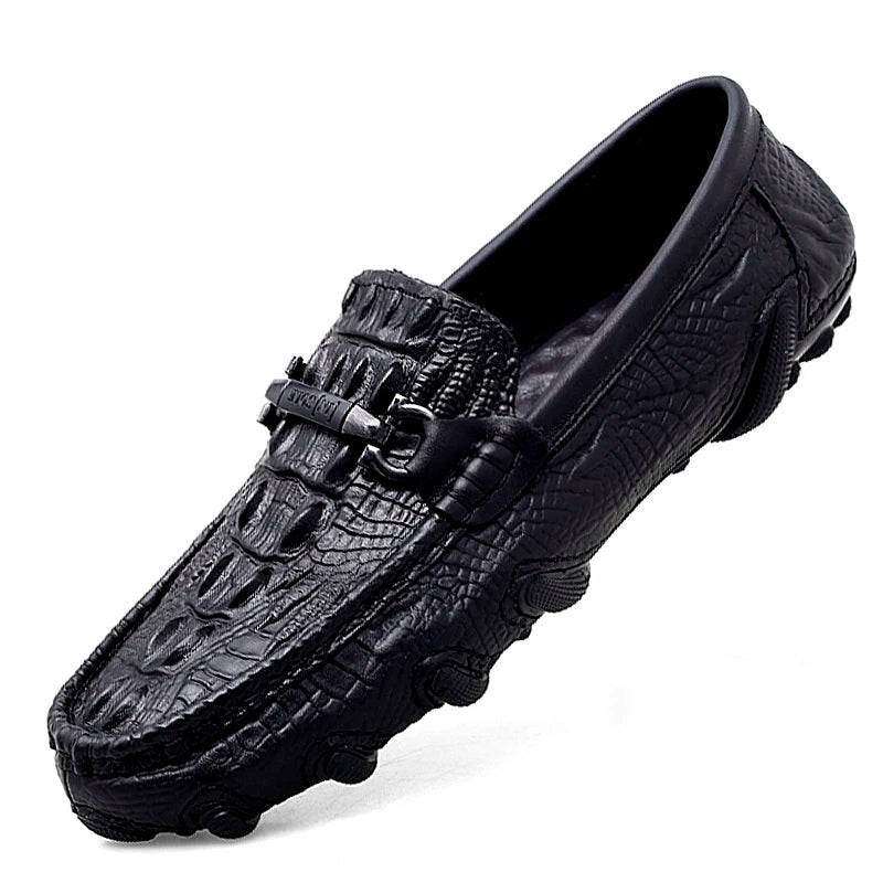 Leather Crocodile Shoes