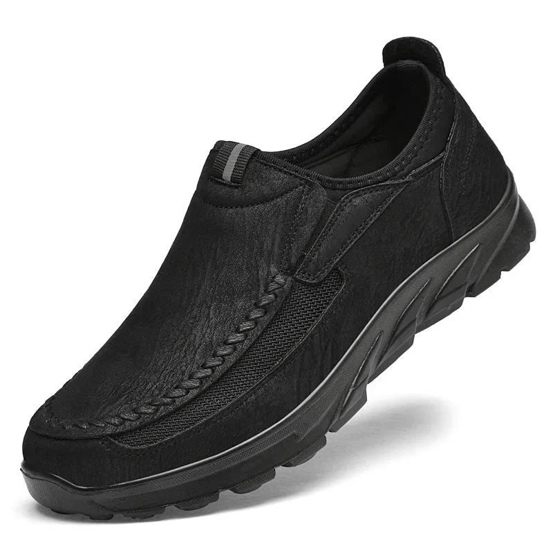 Handmade Retro Leisure Loafers Shoes