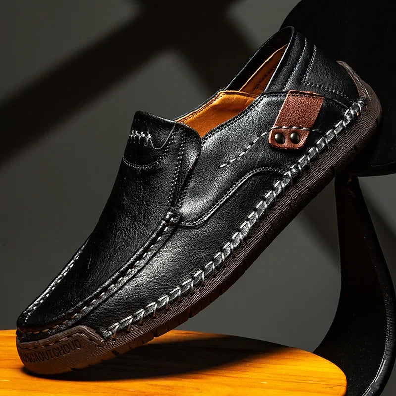 Loafers Breathable Slip on Italian  Shoes